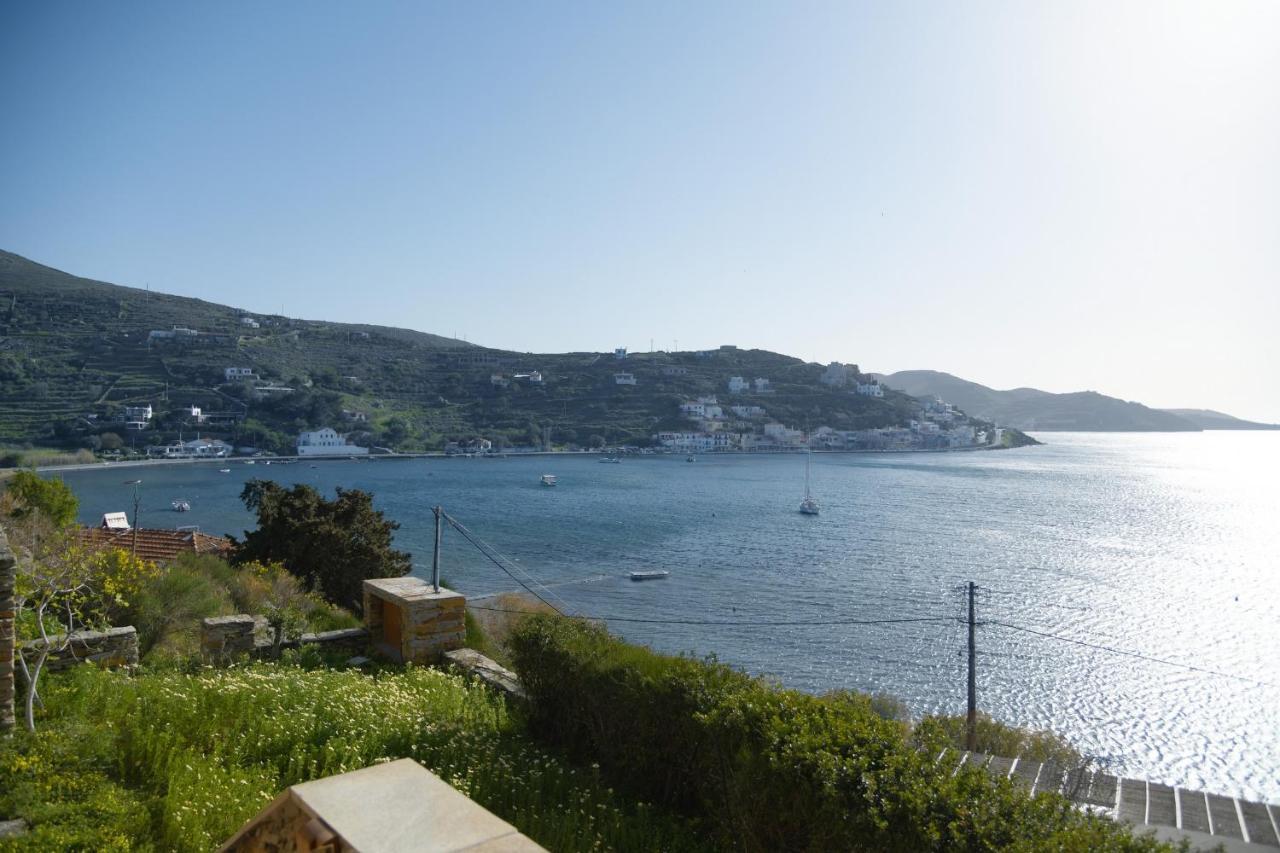 Vourkari, Modern Apartment Overlooking The Marina Of Vourkari Ioulis Exterior foto